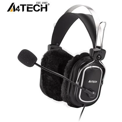 A4Tech HS-60 Headphones – ComfortFit Stereo Headset – With In-line Mic – For PC – Black price in Pakistan