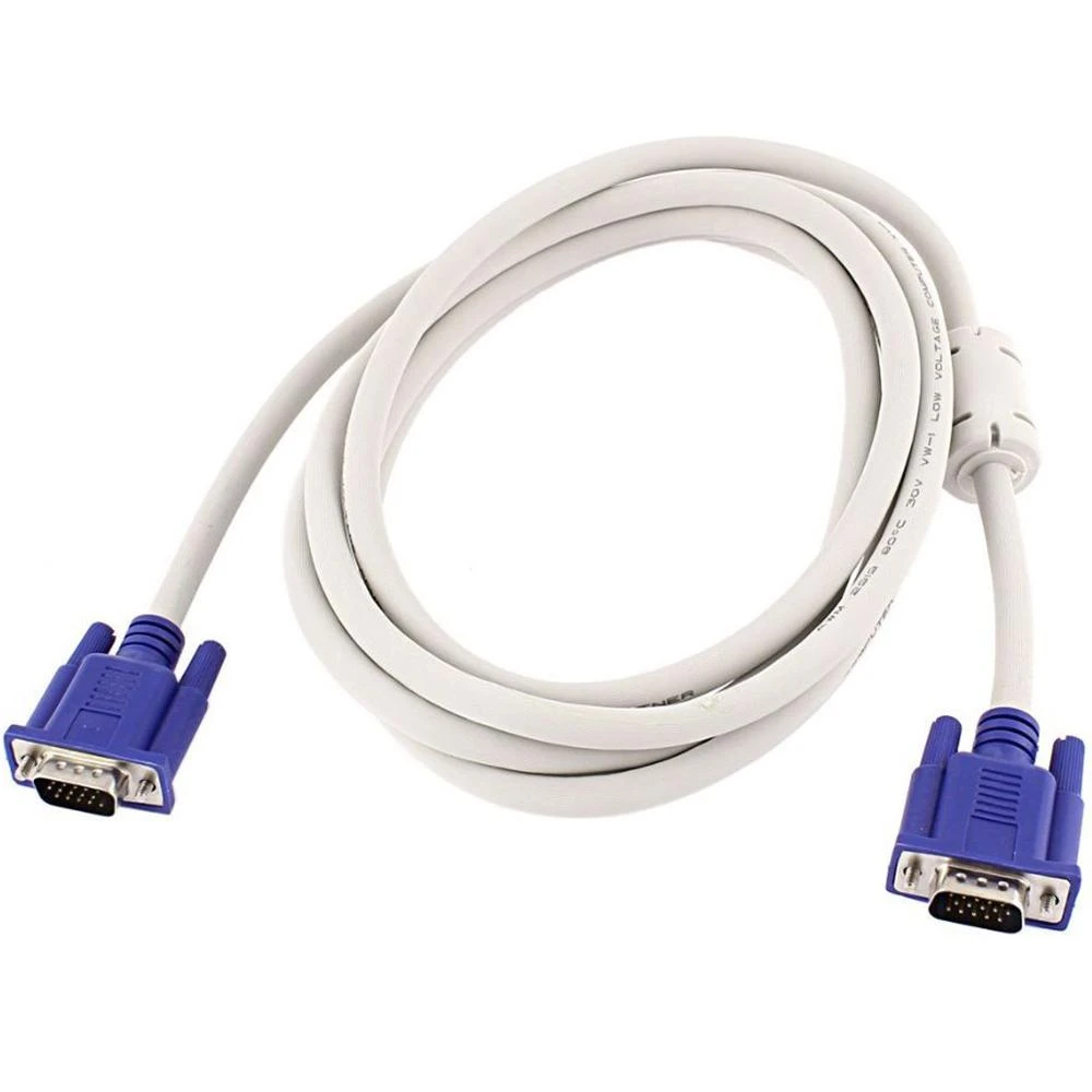 3 Meters VGA Monitor Cable Male To Male 1080P High Resolution Cord For Pc Computer price in Pakistan
