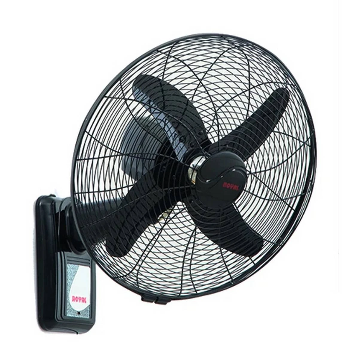 Royal Fan Wall Bracket 18 Inch Black Color Pure Copper Wire price in Pakistan
