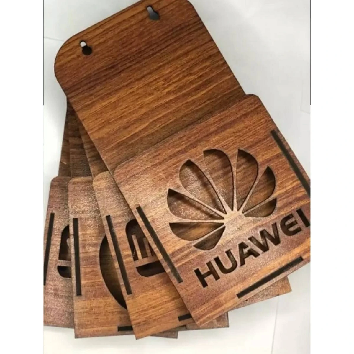 Pack of 3 wooden made wall mobile holderRemote holder price in Pakistan