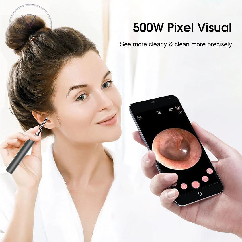 Vocoal Ear Pick Intelligent Visible Ear Spoon Ear Wax Removal Ear price in Pakistan