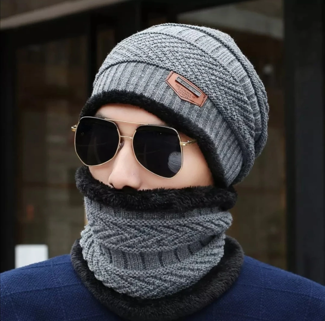 Winter Cap for men – women knitted Cap Thicken Hedging Cap Balaclava Skullies Fashion Warm knit Beanie for Winter cap for Women price in Pakistan