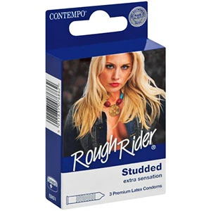 Rough Rider Studded Condoms 3,s Pack condom price in Pakistan