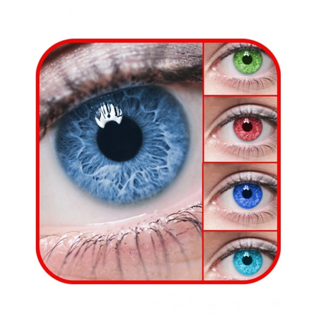 Blue color Eye Contact lenses 7 Days Lens price in Pakistan