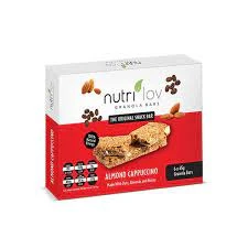 NutriLov Granola Bars, Almond Cappuccino, 6 x 45g price in Pakistan
