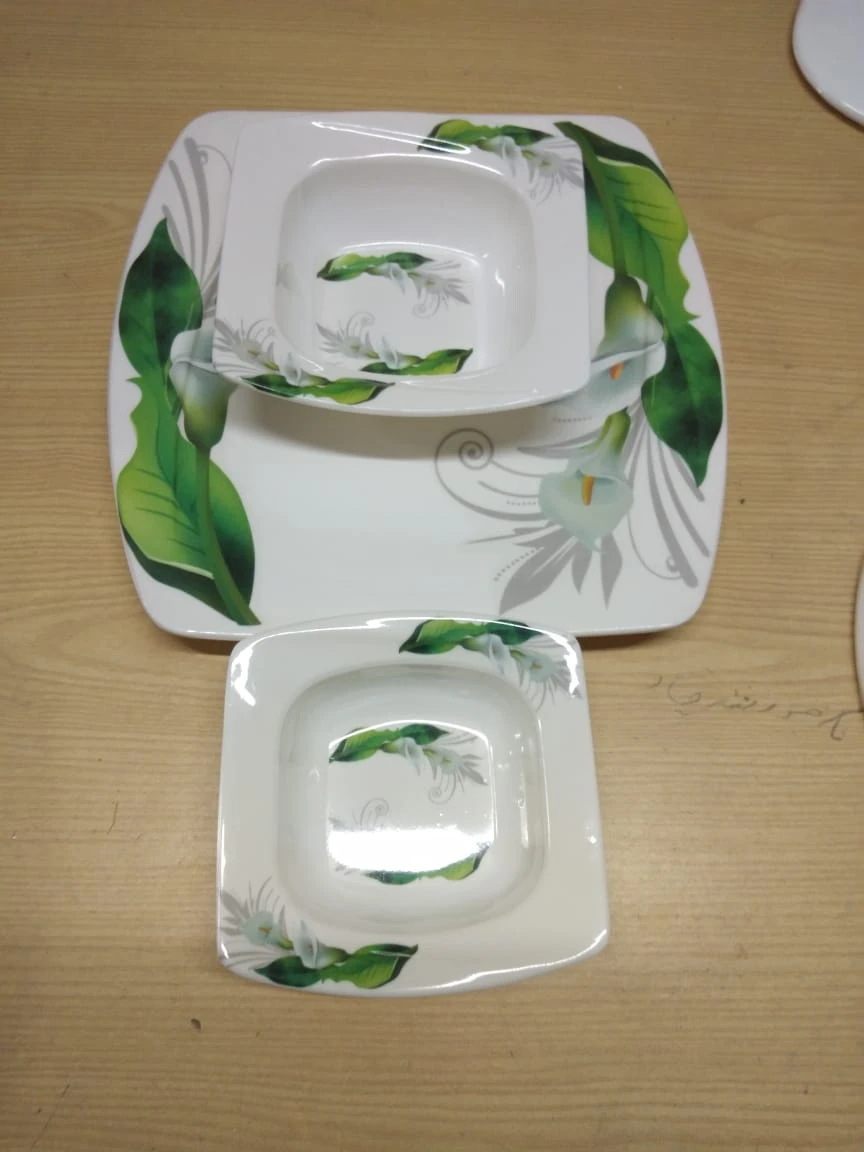 72 PIECES  MELAMINE DINNER SET SET HEAVY WEIGHT price in Pakistan
