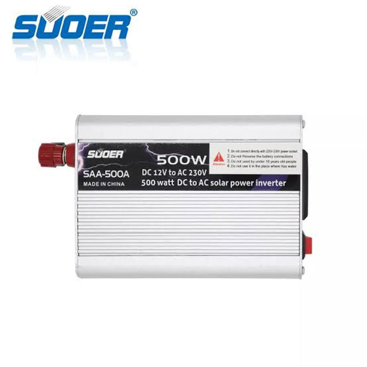 SUOER Power Inverter 500w DC to AC 12V to 220V inverter with Buzzer price in Pakistan