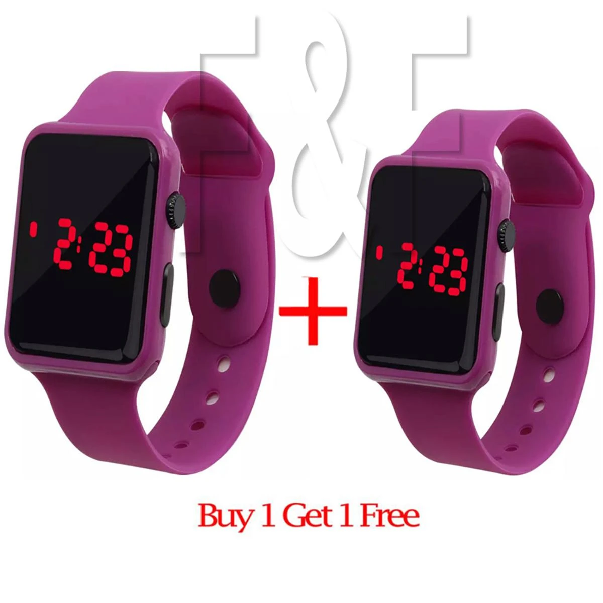 Pack of 2 Digital Watch For Boys – Digital Watch For Boys – Led Watch For Boys – Watch For Kids – Multi Colors price in Pakistan