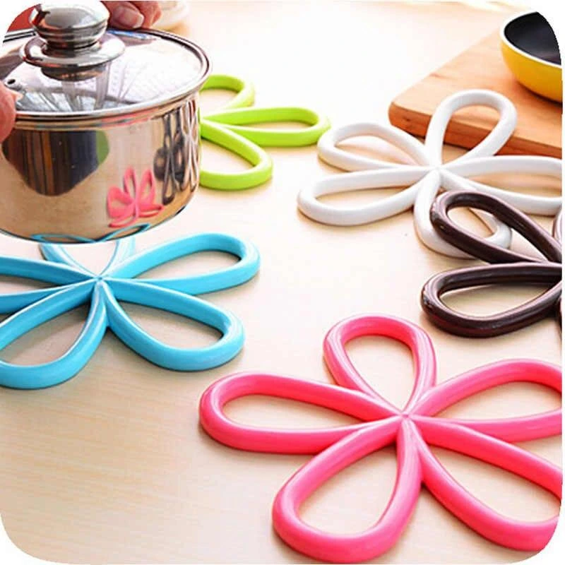 Silicone Heat-Proof Mat Anti-Slip Pot Holder Pan Pad Bowl Plate Dish Placemat Kitchen Dining Table price in Pakistan