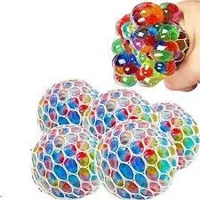 Magic Colour Changeable Grape Mesh Squish Ball Stress Release Playing Toy price in Pakistan