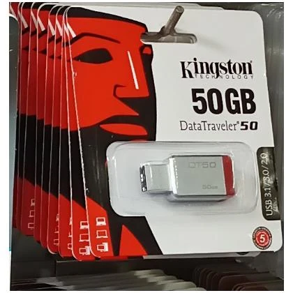Kingston Flash drive 50gb USB 3.0  3.1 with six months warranty price in Pakistan