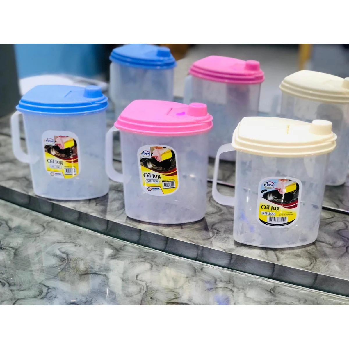 Oil jug  1 Litre Oil Jug – Liquid Jug – Milk Jug – Liquid Container price in Pakistan