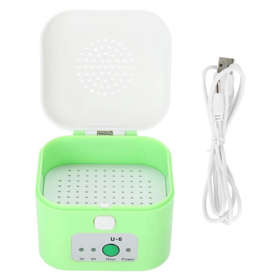 Electric Hearing Aid Dehumidifier USB Drying Box Moisture Proof Hearing Aids Dryer Case Protect Ear Care Health price in Pakistan