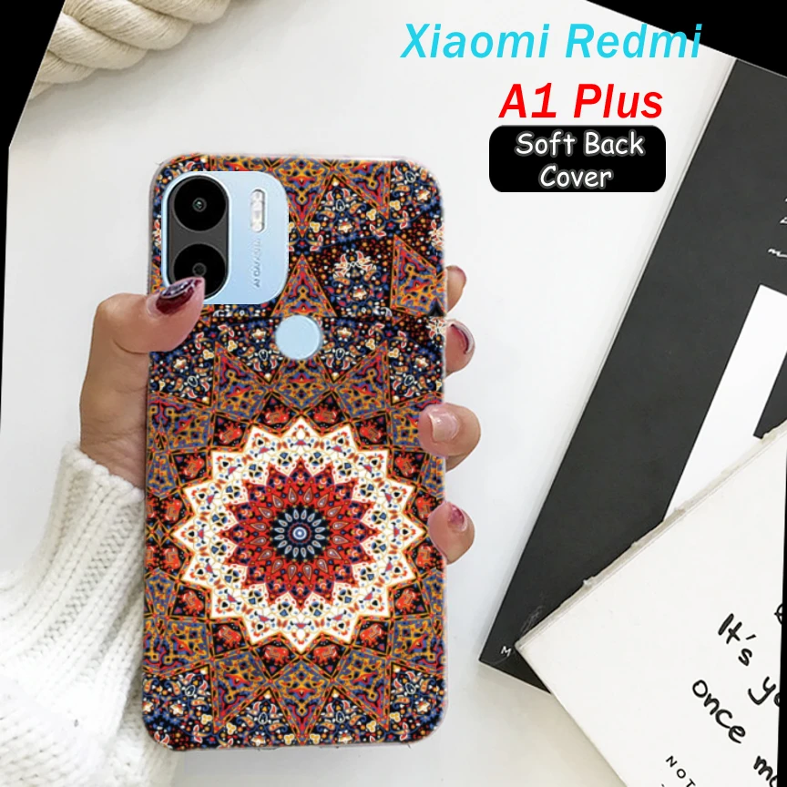 Xiaomi Redmi A1 Plus Back Cover – Floral Soft Case Coverr price in Pakistan