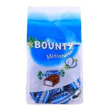 Bounty Miniatures Chocolate Pouch 150 gram price in Pakistan