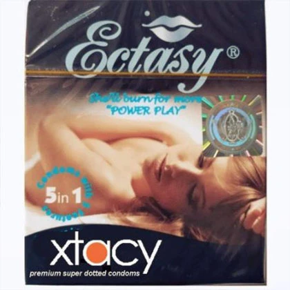 3 Pieces Xtacy Ectasy Super Dotted Condoms price in Pakistan