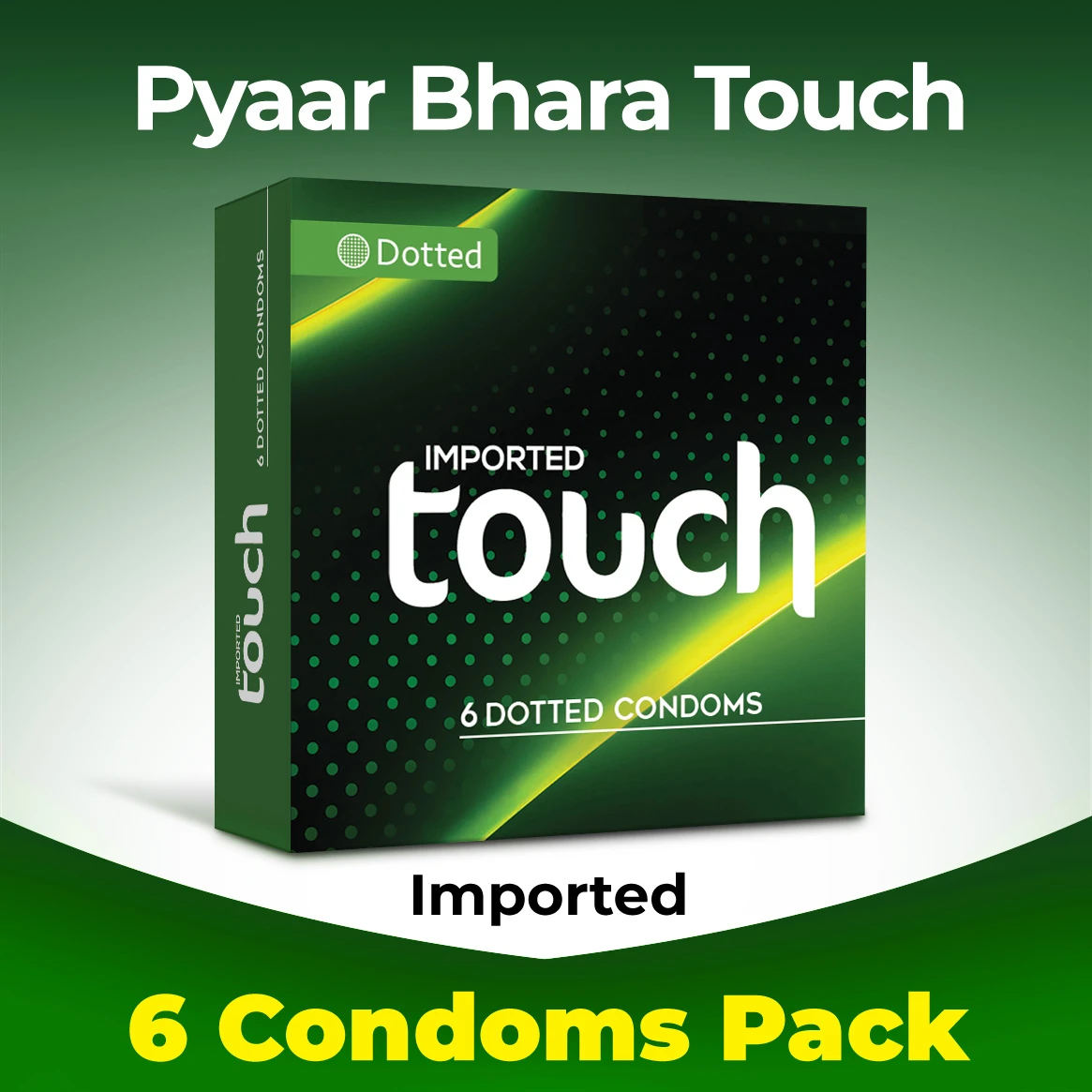 TOUCH Dotted 6s Condom Pack price in Pakistan