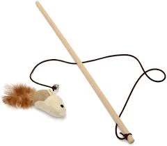 Cat Playing Stick Toy With Mouse Attached price in Pakistan