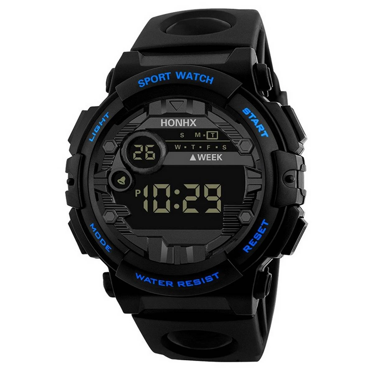Honhx Luxury Mens Luminous Watch Date Sport Men Outdoor Electronic Watch Casual Sport Digital Led Wristwatches price in Pakistan