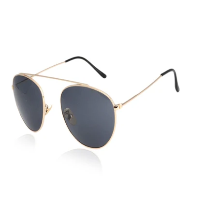 New Men’S And Women’s Trend Design Fashion Sunglasses For Fishing Driving – Gold And Gray price in Pakistan