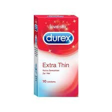 Durex Extra Thin – 10 Condoms, 10s(Pack of 1) price in Pakistan