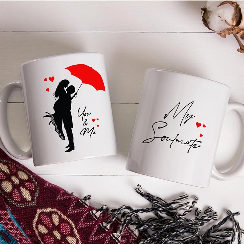 You and Me Mugs – Valentine Day Mugs – Meaningful Gifts For Her price in Pakistan