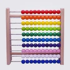 Educational Wooden Abacus for kids with colorful beads price in Pakistan