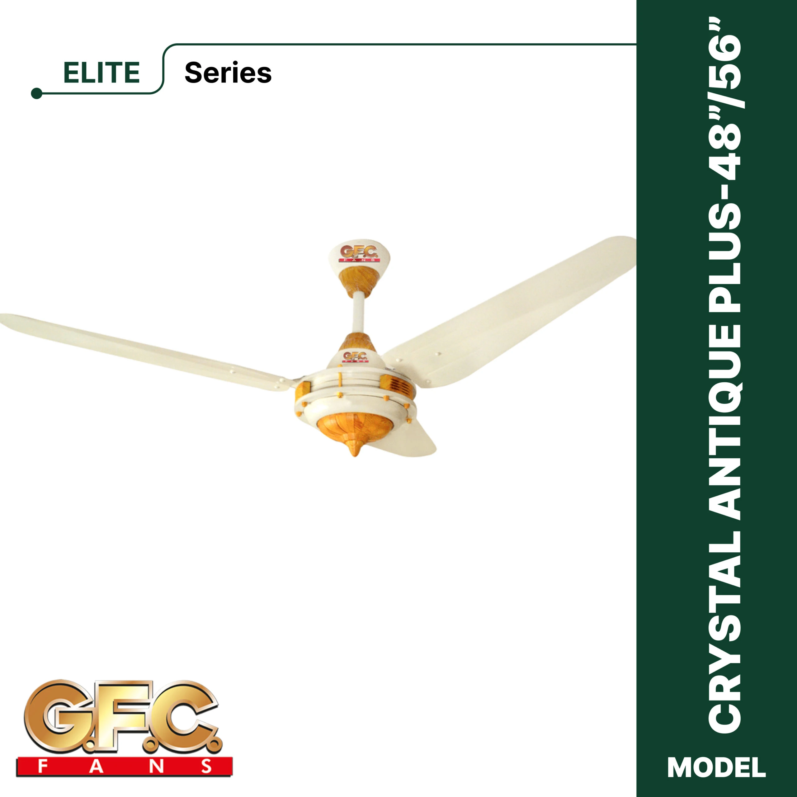 Ceiling Fan Model Crystal Antique Plus – GFC Fans price in Pakistan