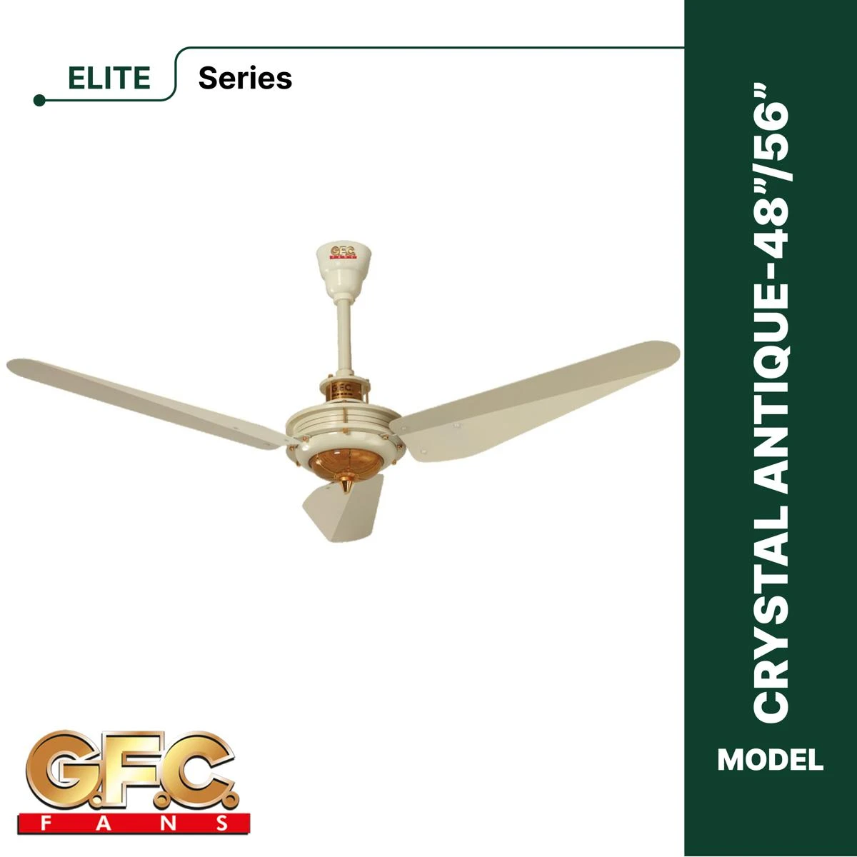 Ceiling Fan Model Crystal Antique – GFC Fans price in Pakistan