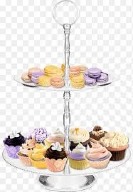 Cupcake Stand Cake Stand Table Decoration for Party Housewarming Celebration 2 Tier white price in Pakistan