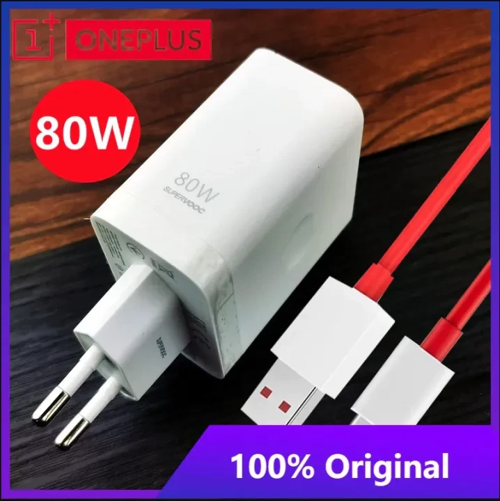 OnePlus 10 Pro 80W Super Vooc Charger Adapter + Cable PD Warp Charger 100% Orignel for 1+10 Pro price in Pakistan