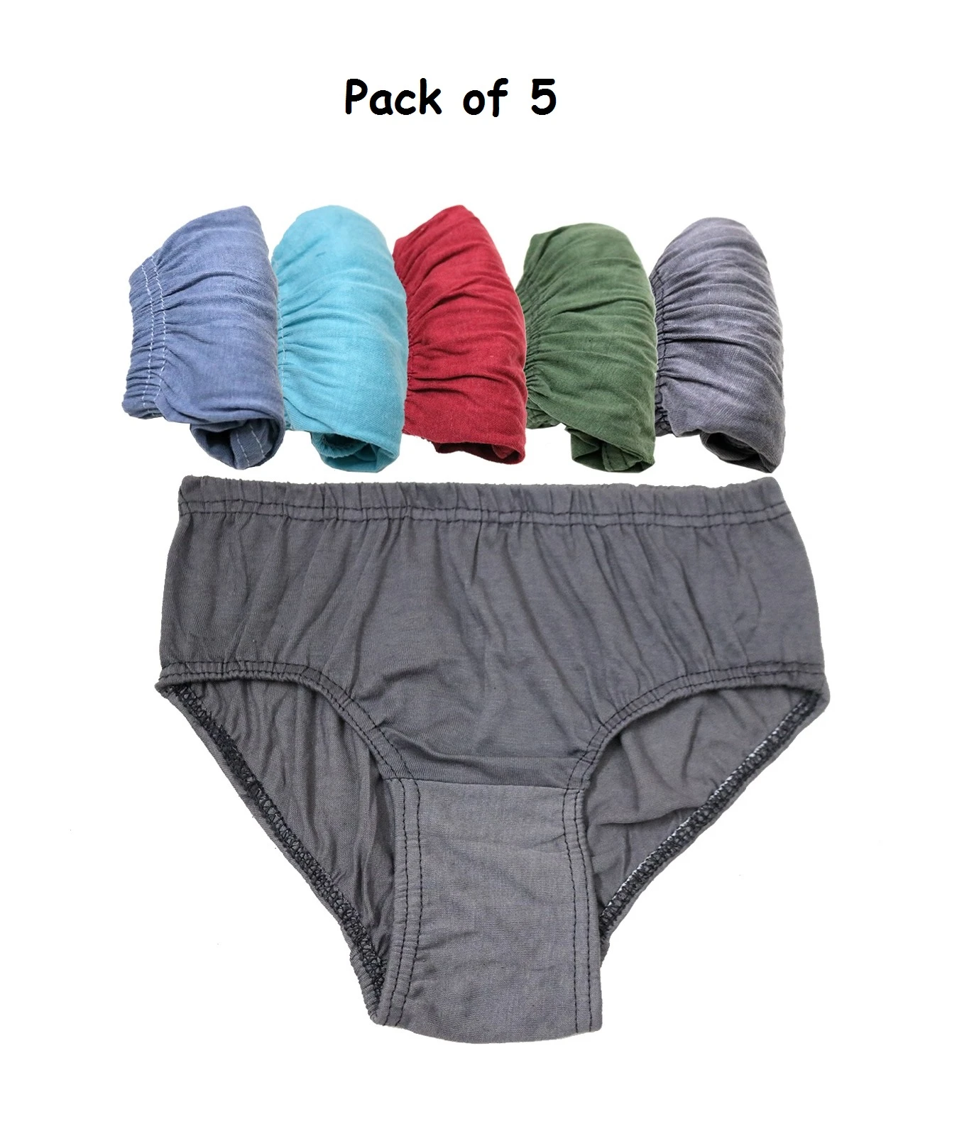 Pack of 05 Soft Cotton Underwear Panties for Girls & Women Multi price in Pakistan