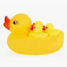 Floating Rubber Duck Family – Bath Toys price in Pakistan