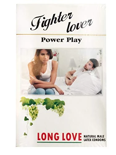 Fighter Lover Power Play Love Natural Male Latex Condom,12 price in Pakistan
