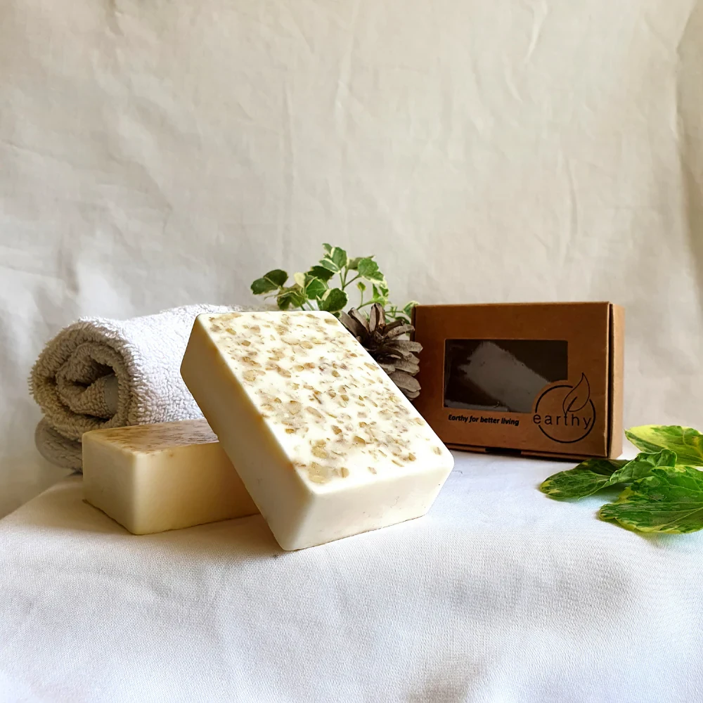 Earthy Organic Milk, Honey, Oats Soap (100g) price in Pakistan