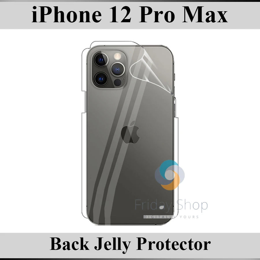 Apple iPhone 14 Pro Max Back Protector Transparent Hydrogel Soft Film jell Protection For Apple iPhone 14 Pro Max price in Pakistan