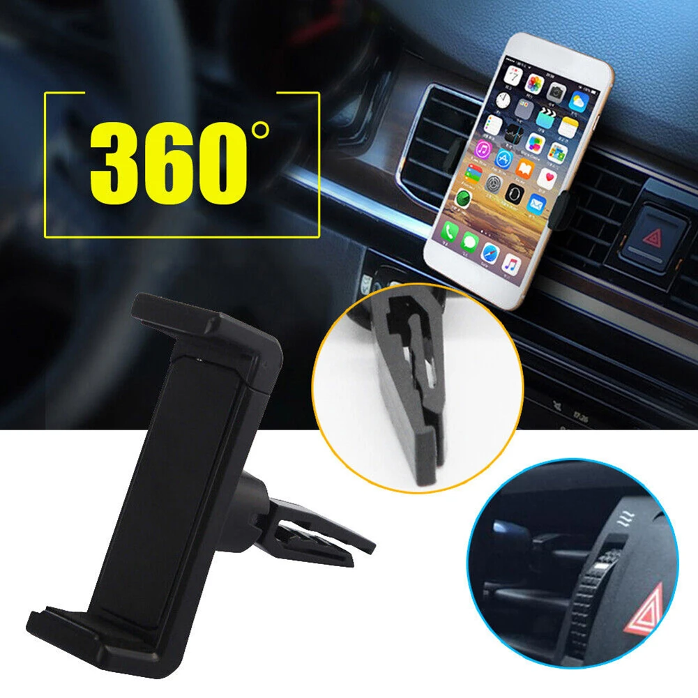 Universal Mobile Phone 360° Rotating In Car Air Vent Mount Holder Crad price in Pakistan