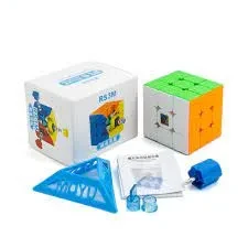 Moyu RS3M 2020 Magnetic Cube 3×3 Magic Puzzles Speed Cube Magnets Cube 3*3 Sticker less Toys For Children R3SM price in Pakistan