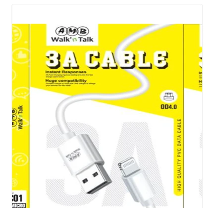 AMB Fast Charger 3A Cable (ModelC01) price in Pakistan