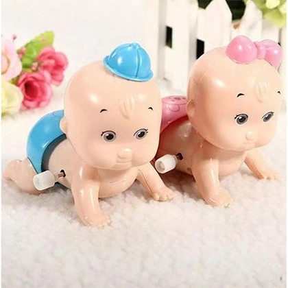 crawling windup funny crawling baby toy for kid (Pack of 2 For kids) price in Pakistan