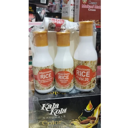 Brightening Rice Bleach Set price in Pakistan