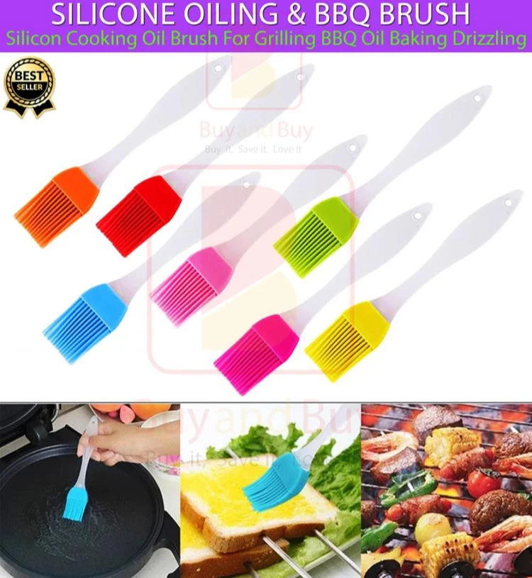Baking BBQ Brush Bakeware Pastry Bread Oil Cream Cooking Silicone price in Pakistan