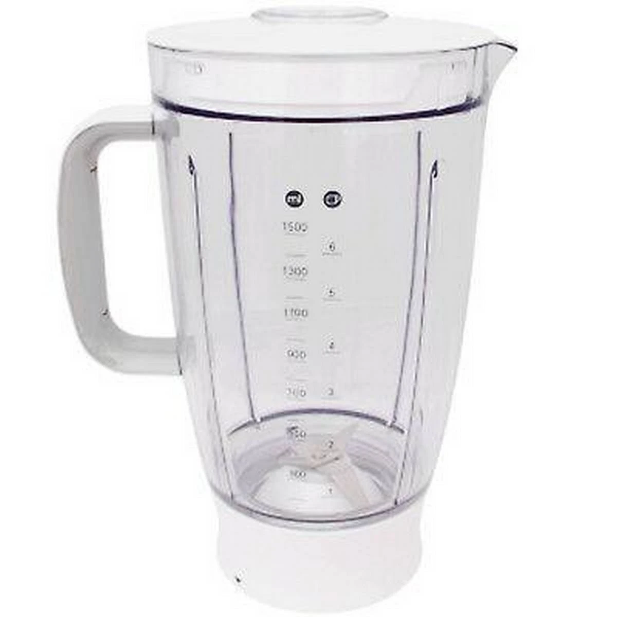 Juicer Jug Kenwood BL335 BL440 Blender Jug Juicer Jug 1.5 Liter Jug High Quality Jug Spare Part Jug in White price in Pakistan