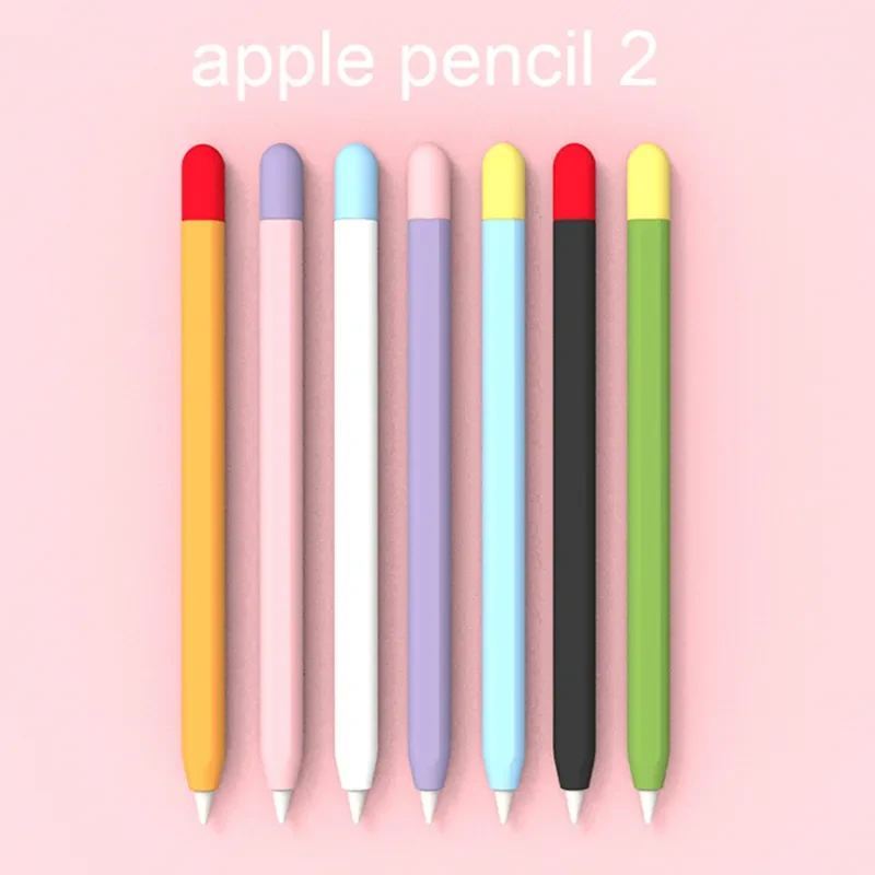 For Apple Pencil 2nd Generation Skin Case Cover Pen Holder Protective Sleeve price in Pakistan