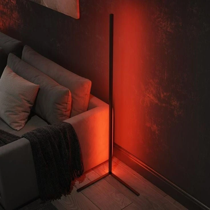 Floor Standing MultiColor Corner Lamp RGB Remote controlled price in Pakistan