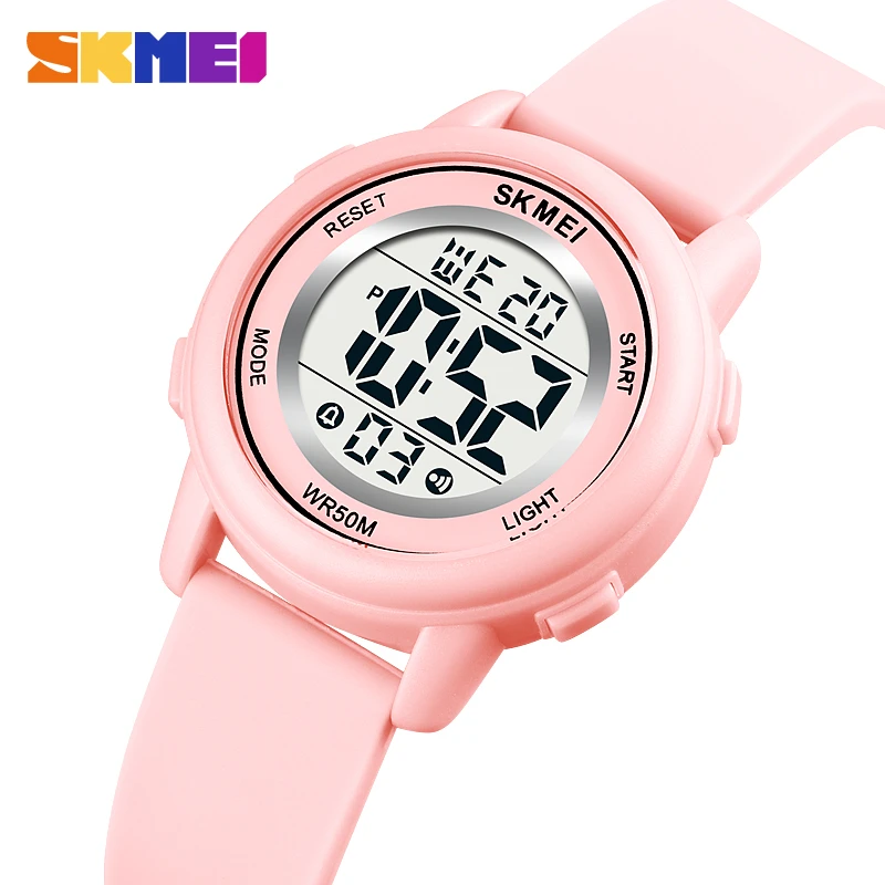 SKMEI Boys and Girls Sports Children Watch Color LED Children Digital Watch Waterproof Alarm Clock Boys Fashion Watch For Boy and Girl 1721 price in Pakistan