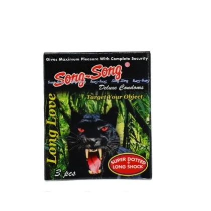 Xtacy Imported Song Song Black Panther Condoms 3 Pieces price in Pakistan