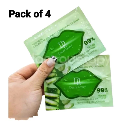 Aloe Vera Collagen Moisturizing Lip mask – Pack of 4 price in Pakistan