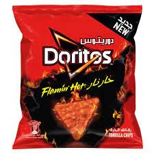 Doritos Flamin Hot Tortilla chips 21 gram (Pack of 1) Imported Saudian price in Pakistan