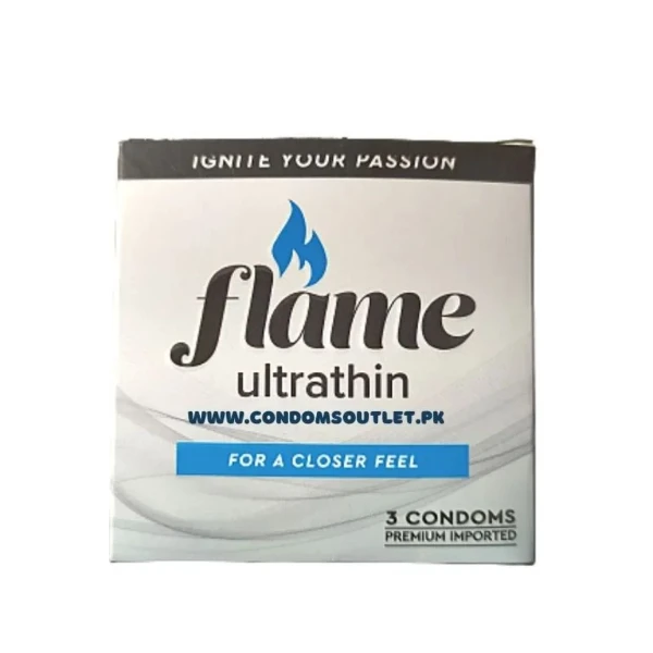 Xtacy Flame Ultra Thin Condoms – 3 Pieces price in Pakistan